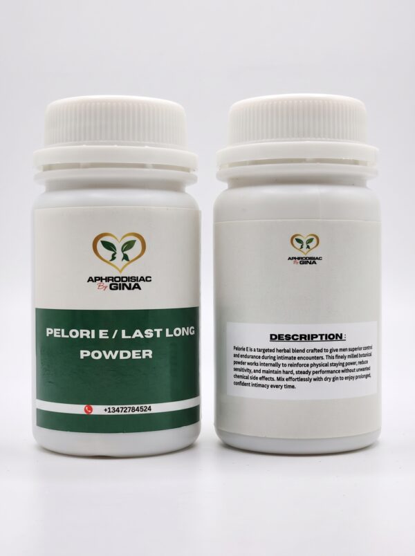 Pelorie E/ last long powder